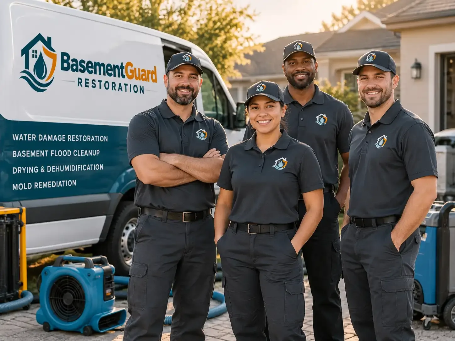 Basement Water Damage Restoration company in Forestdale, RI